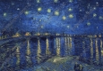 梵高名畫 羅納河上的星夜 高清大圖下載