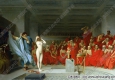 熱羅姆油畫 法庭上的芙麗涅 高清大圖下載