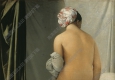 安格爾 油畫《浴女》高清大圖下載