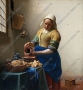 維米爾 油畫《倒牛奶的女人》高清大圖下載