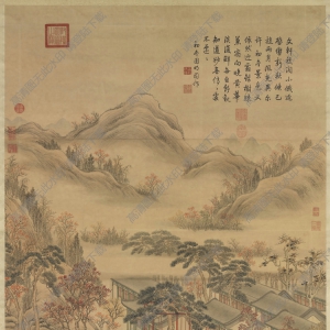 十二月禁御圖10-十月景 應鐘協律-高清大圖下載